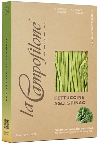 Fettuccine agli Spinaci 250 Grammi