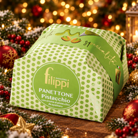 Panettone Pistacchio con Crema Spalmabile