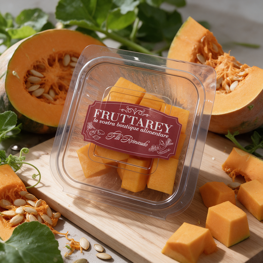 Zucca pulita e tagliata - vaschetta piccola