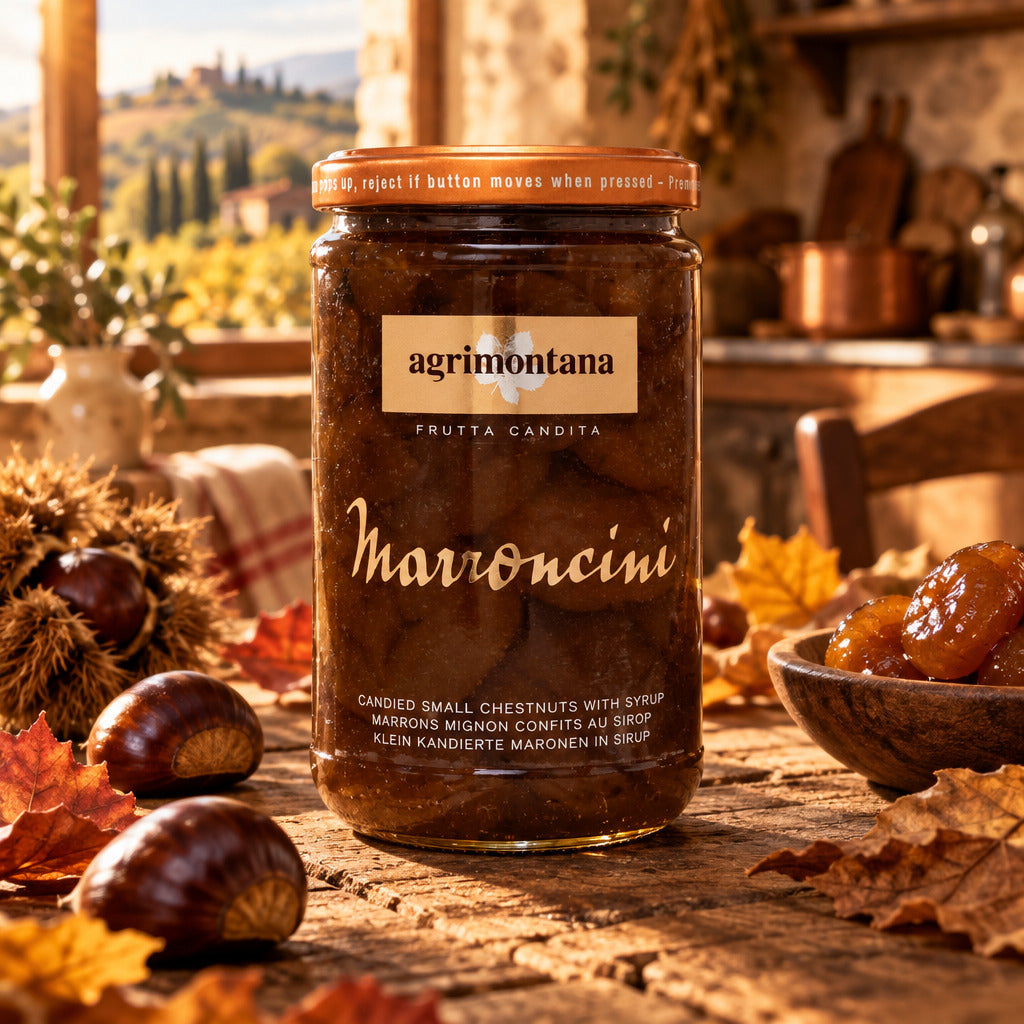 Marroncini canditi sotto sciroppo 420 Grammi