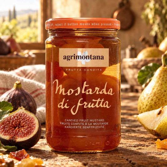 Mostarda di frutta candita sotto sciroppo 390 Grammi