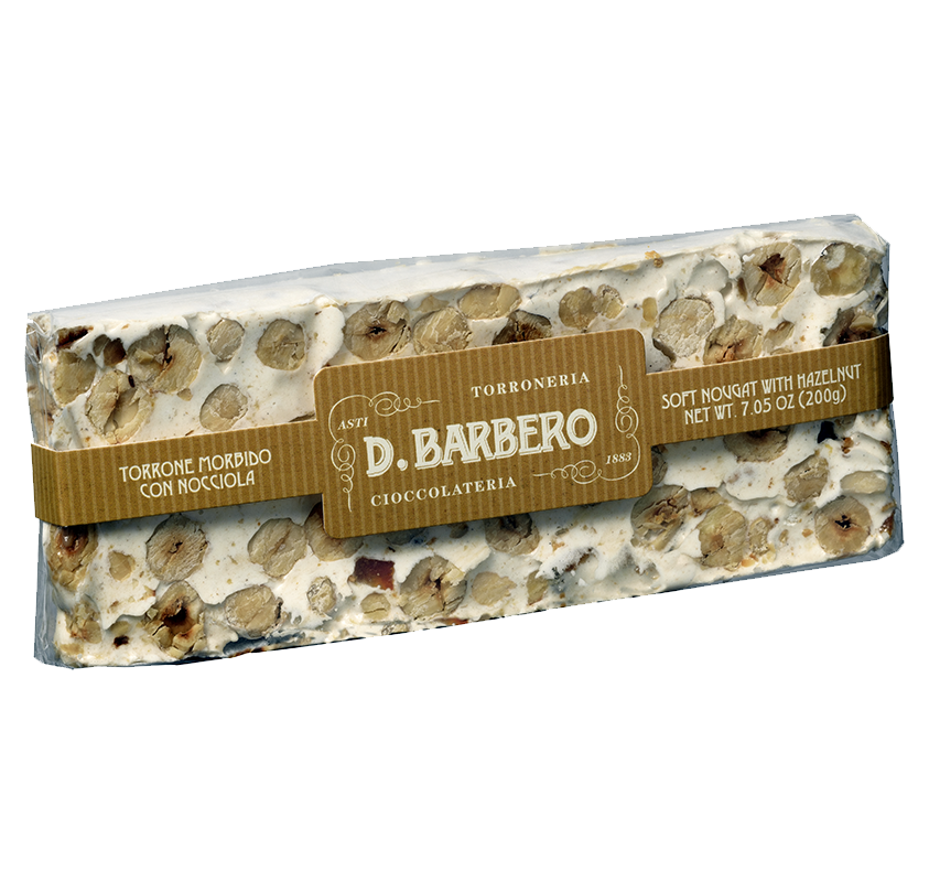 Torrone Morbido Nocciola Piemonte I.G.P. 200 Grammi