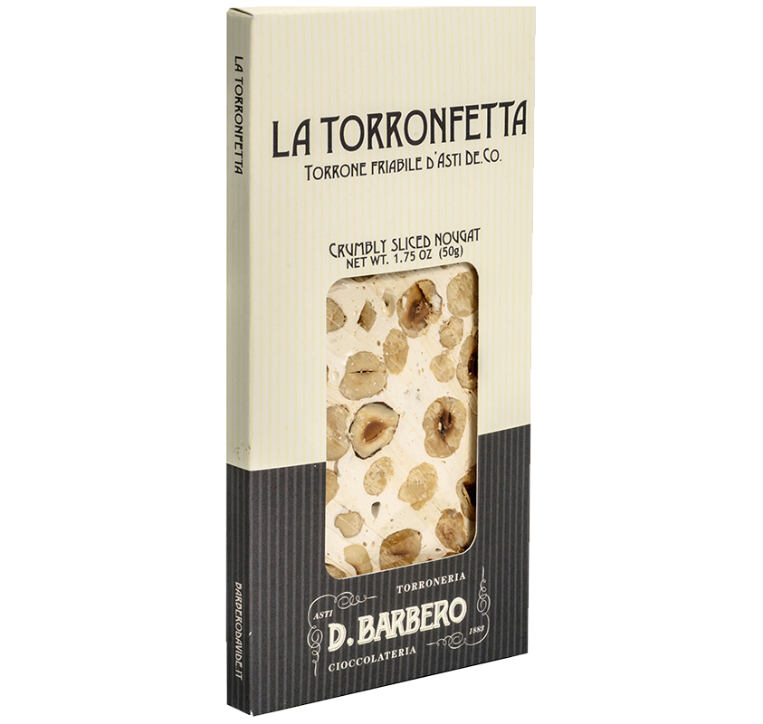 Torronfetta con Nocciola Piemonte I.G.P. 50 Grammi