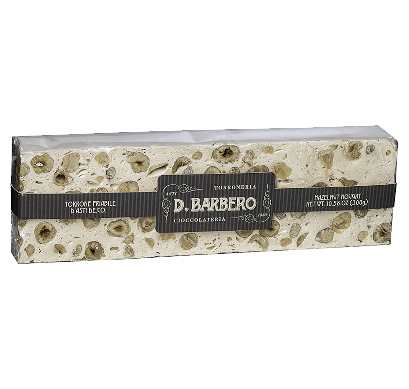 Crumbly Nougat with Piedmont Hazelnuts IGP 200 Grams 